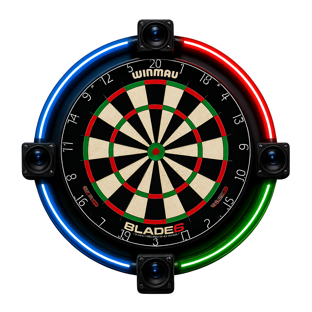 Smart dartboard